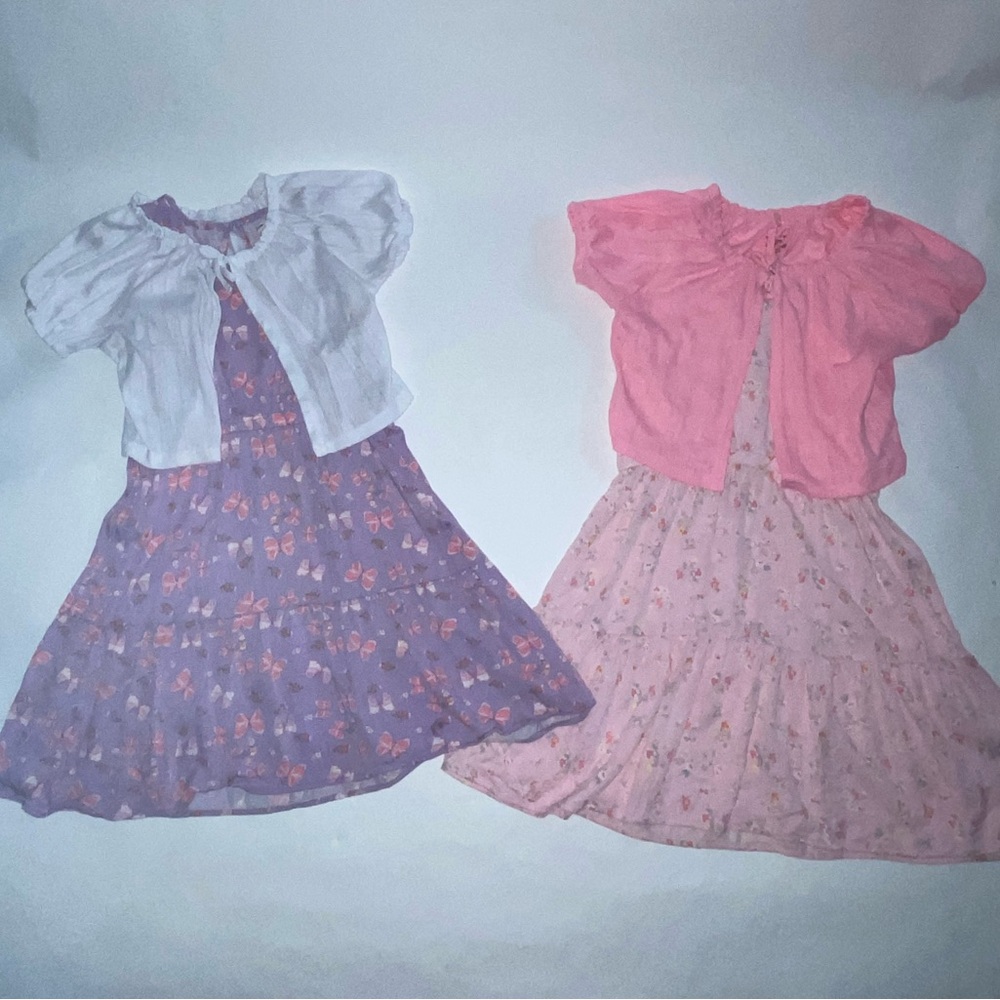 Cute Girl Dress Bundle Deal 2 school girl dresses size 10/12